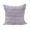 thumbnail image 1 of Watercolor Fluffy Throw Pillow Cushion Cover, Triangle Motifs Design Hand Drawn Borders Native, Decorative Square Accent Pillow Case, 24" x 24", Violet Lilac White, by Ambesonne, 1 of 5