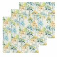 thumbnail image 1 of Watercolor Forest Colorful Kitchen Dish Towels for Drying Dishes Set of 3, Abstract Art Modern Trees Waffle Weave Microfiber Hand Tea Bathroom Towels Quick Dry & Absorbent Towel 12x12, 1 of 7