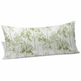 thumbnail image 1 of Watercolor Forest Sage Green Body Pillow Covers 20"x54", Abstract Art Modern Trees Soft Brushed Microfiber Breathable Throw Pillow Covers, Decorative Pillowcase with Zipper for Couch Sofa Bedroom, 1 of 9