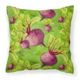 thumbnail image 1 of Watercolor Fruits and Vegetables Art Canvas Fabric Decorative Pillow, 1 of 4