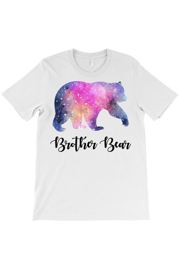 Watercolor Galaxy Bear Family Matching - Brother Bear, Animal - Limited Edition G22870 Unisex T-Shirt, Up to Size 5XL