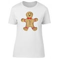 thumbnail image 1 of Watercolor Gingerbread Cookie T-Shirt Women -Image by Shutterstock, Female XX-Large, 1 of 4
