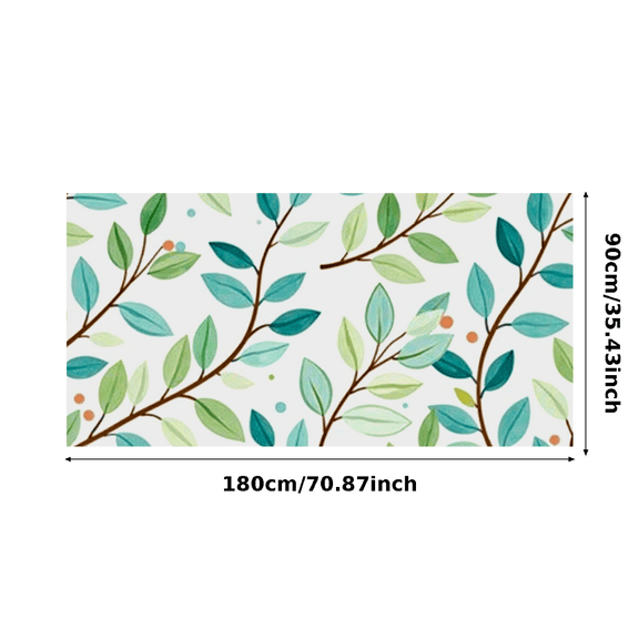 Watercolor Green Leaves Pattern Background Banner Party Decorations Backdrop Photography Props Wedding Celebration Event Decors