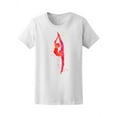 thumbnail image 1 of Watercolor Gymnastic Girl  T-Shirt Women -Image by Shutterstock, Female Large, 1 of 2