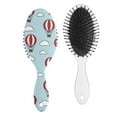 thumbnail image 1 of Watercolor Hair Styling Brush - Gentle Anti-Frizz Paddle Brush for Long Hair, Oval Body with Round-Tip Bristles, Tames Frizz & Prevents Hair Loss, Lightweight, 1 of 4
