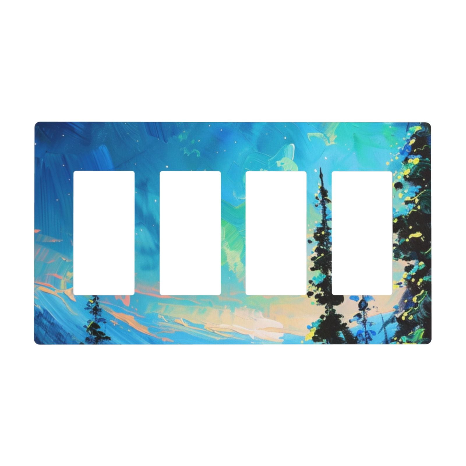 watercolor-hand-painted-switch-cover-decorative-wall-plate-4-gang