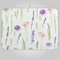 thumbnail image 1 of Watercolor Hand Painted Wildflowers Dish Drying Mat for Kitchen Counter 18" x 24" inch - Absorbent Reversible Microfiber Dish Mat, Heat Resistant Drying Pad Dish Drainer Mats for Countertop - Purple, 1 of 6