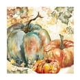 thumbnail image 1 of Watercolor Harvest Teal And Orange Pumpkins I Poster Print by Tre Sorelle Studios, 1 of 2