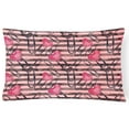 thumbnail image 1 of Watercolor Heart Paper Clips Canvas Fabric Decorative Pillow, 1 of 3