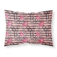 thumbnail image 1 of Watercolor Heart Paper Clips Fabric Standard Pillowcase, 1 of 2