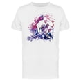 thumbnail image 1 of Watercolor Hockey Player T-Shirt Men -Image by Shutterstock, Male x-Large, 1 of 2