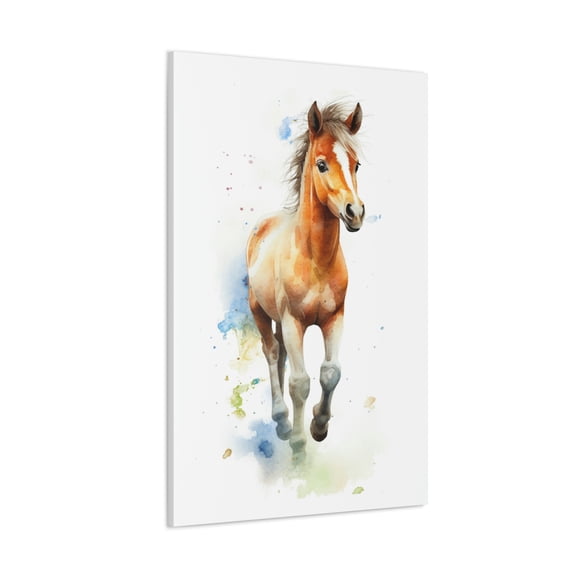 Watercolor Horse Painting 2 - Nursery Collection - Bedtime Stories