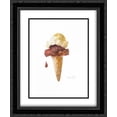 thumbnail image 1 of Watercolor Ice Cream Cone I 2x Matted 20x24 Black Ornate Framed Art Print by Loreth, Lanie, 1 of 2