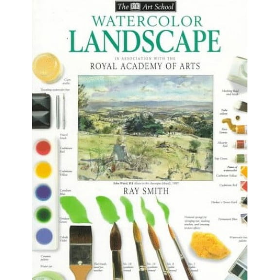 Pre-Owned Watercolour Landscape (Dorling Kindersley Art School) Paperback