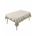 thumbnail image 1 of Watercolor Leaf Table Cloth, Vintage Pastoral Summer Botanical Rustic Waterproof Tablecloth for Rectangle Tables, Reusable Washable Fabric Table Cover for Restaurant Kitchen Dining Tables 60"x120", 1 of 6
