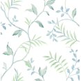 Watercolor Leaf Trail Peel and Stick Wallpaper