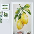 thumbnail image 1 of Watercolor Lemon Branch Print Door Curtain Nordic Living Room DoorCurtain Porch Partition Curtain Kitchen Rative Half Curtain, 1 of 4