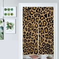 thumbnail image 1 of Watercolor Leopard Door Curtain Nordic Living Room DoorCurtain Porch Partition Curtain Kitchen Rative Half Curtain, 1 of 4