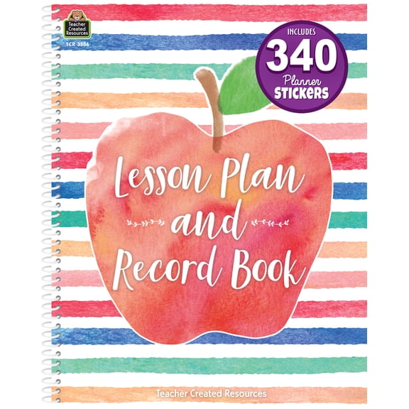 Watercolor Lesson Plan and Record Book, (Spiral-Bound)
