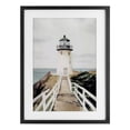 thumbnail image 1 of Stupell Industries Watercolor Lighthouse Path Black Framed Print Under Glass, design by Sisi and Seb, 20 x 14, 1 of 10