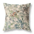 thumbnail image 1 of Watercolor Lilac Bulb Indoor/Outdoor Pillow with Removable Cover in Green Brown 26x26, 1 of 5