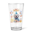 thumbnail image 1 of Watercolor Maltese Happy Birthday Celebration Balloons Gift Party 16oz Pint Beer Glass Mug Maltese Dog Lover Gifts Idea Beer Glasses Cup - 00028, 1 of 5