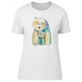 thumbnail image 1 of Watercolor Mama Bear And Cub T-Shirt Women -Image by Shutterstock, Female Medium, 1 of 4