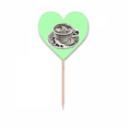 thumbnail image 1 of Watercolor Manner Painting Caf Coffee Toothpick Flags Heart Lable Cupcake Picks, 1 of 3