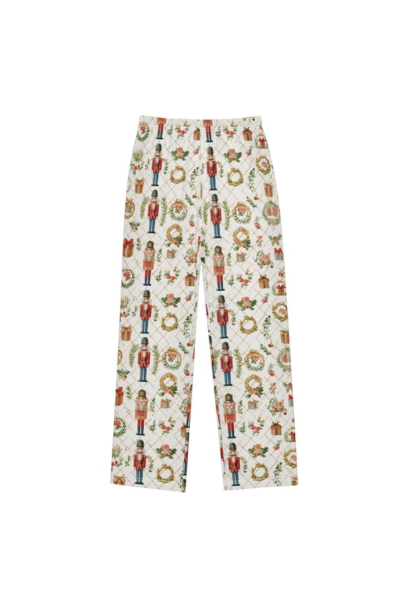 Watercolor Nutcracker Pajama Pants Soft and Lightweight Elastic Waistband Pajama Pants