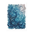 thumbnail image 1 of Watercolor Ocean Waves - Photography Unframed Wall Art Print 30 x 40 inches, 1 of 16