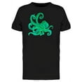 thumbnail image 1 of Watercolor Octopus Sea Poulpe T-Shirt Men -Image by Shutterstock, Male Large, 1 of 2