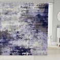 thumbnail image 1 of Watercolor Ombre Shower Curtain,Modern Abstract Bathroom Shower Curtain,Lavender Grey Tie Dye Batik Waterproof Bathroom Curtains,Gradient Grunge Bath Curtain (Lavender Grey,72"Wx78"L), 1 of 6