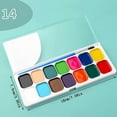 thumbnail image 1 of Watercolor Paint Sets for Kids - Bulk Pack of 14, Water Color Paints in Painting Brush for Coloring, Art, Classrooms and Paint Party Supplies, 1 of 6