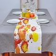 thumbnail image 1 of Watercolor Painting Table Runner Luxury Home Dining Table Coffee Table Holiday Wedding Decoration Party Dinner Table Runner, 1 of 4