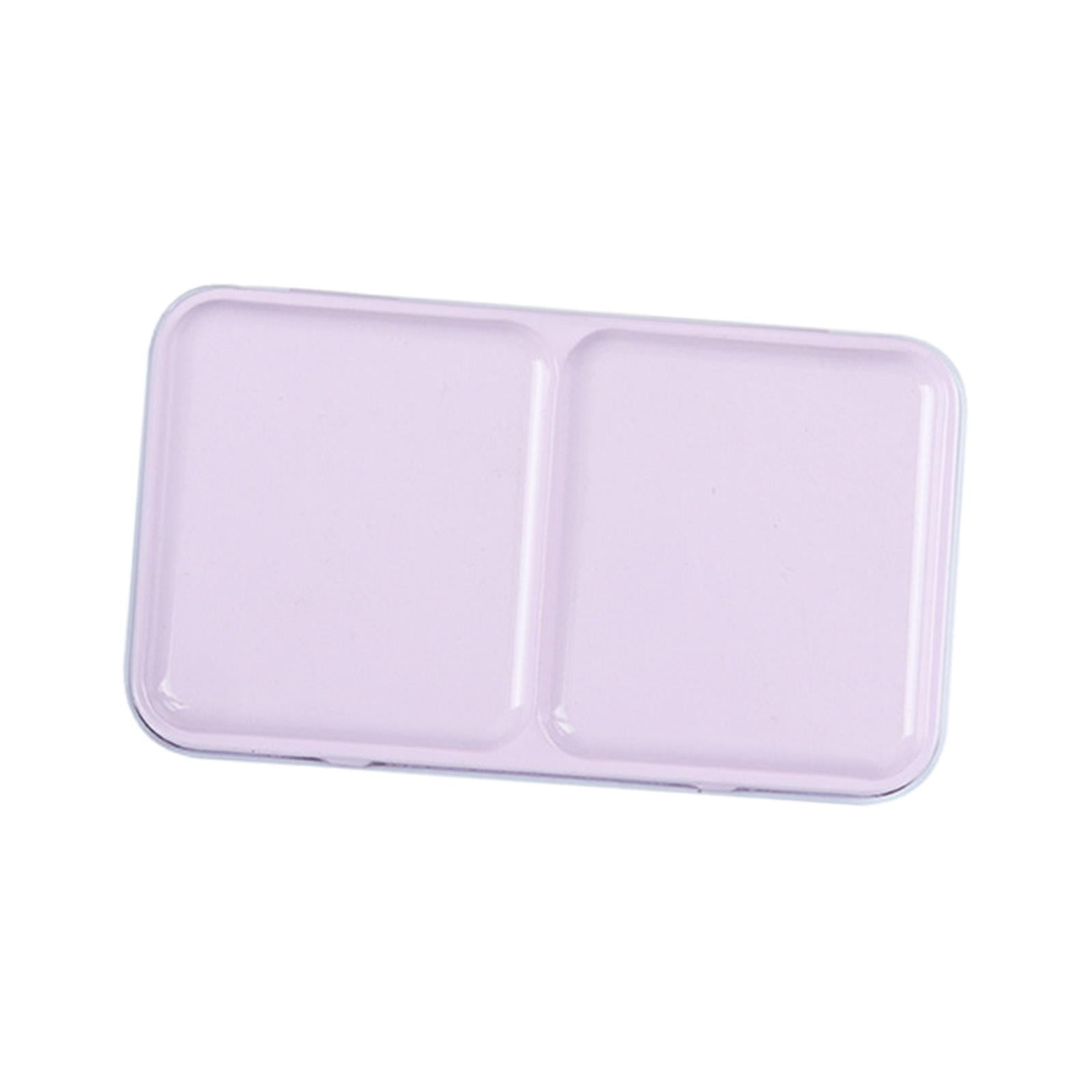 Watercolor Palette Airtight Paint Palette with Lid Multifunctional Painting  Pallet Folding Paint Tray for Oil Paint Pigments Pink 
