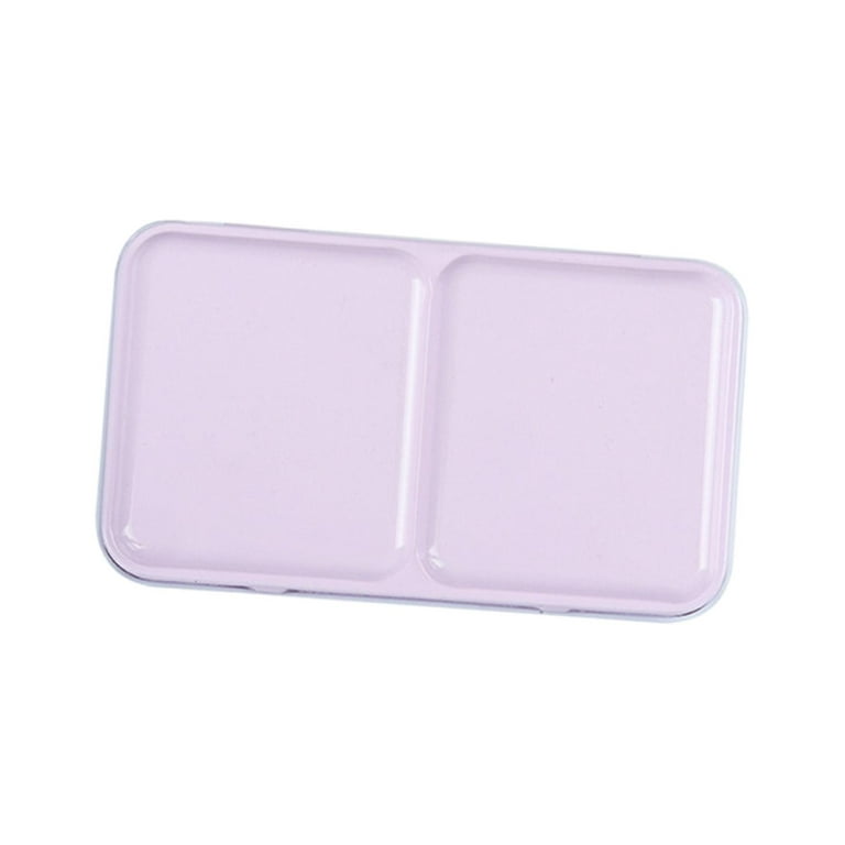 Watercolor Palette Airtight Paint Palette with Lid Multifunctional Painting  Pallet Folding Paint Tray for Oil Paint Pigments Pink