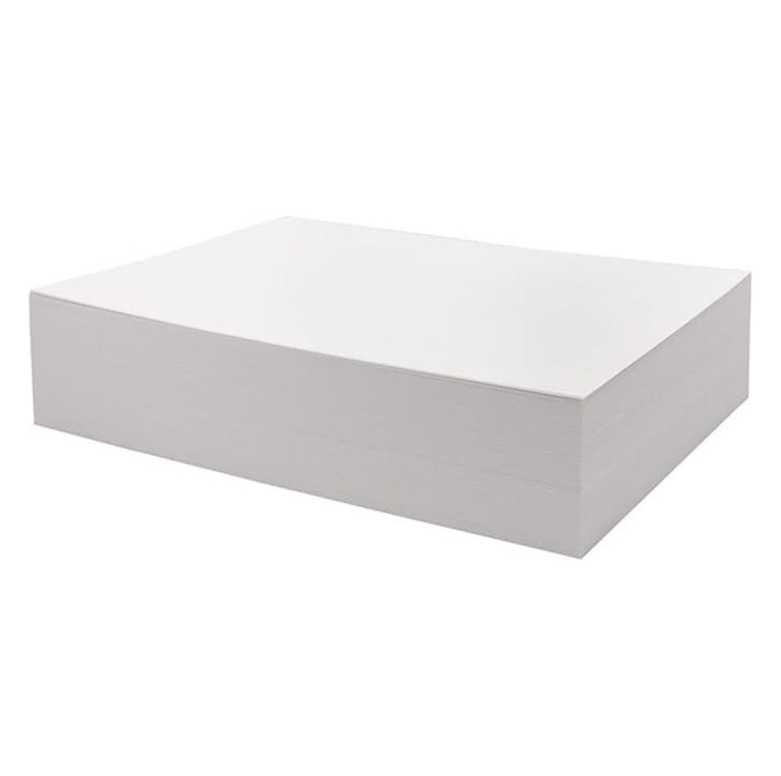 Watercolor Paper, White, Bulk, 90lb., 9" x 12", 250 Sheets
