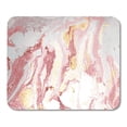 thumbnail image 1 of Watercolor Pattern Abstract Marble Liquid Paint Pink and Gold Ink Colorful Wall Mousepad Mouse Pad Mouse Mat 9x10 inch, 1 of 3