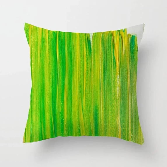 Watercolor Pattern Sofa Pillowcase Cushion Cover Bed Home Living Room Car Office