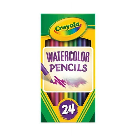 Watercolor Pencil Set, 3.3 Mm, 2b (#1), Assorted Lead/barrel Colors, 24/pack | Bundle of 5 Boxes