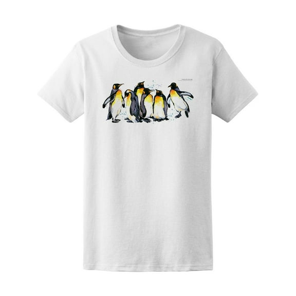 Watercolor Penguins T-Shirt Men -Image by Shutterstock, Male Small