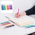 thumbnail image 1 of Watercolor Pens For Watercolor Effects And Calligraphy,Flexible Nylon Brush Tips,1.5ml Capacity,Paint Markers For Drawing, Journaling, And Gift, 1 of 6