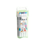 Watercolor Pens, Water-based Art Markers for Adults, Painting Markers, Double-Headed Art Markers, Sketching Adult Coloring Pens with Plastic Box for Wood Canvas Ceramic Fabric and Rock Painting