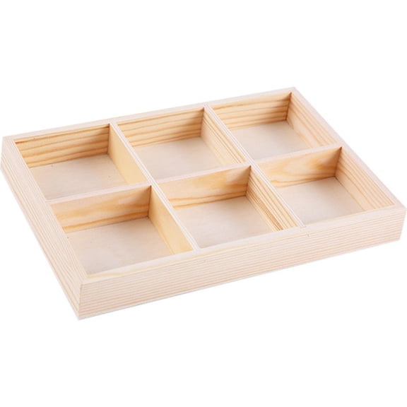 Watercolor Pigment Box Art Supplies Box Container Wooden Storage Box Pencil Holder For Paints, Pastels, Pencils, Brushes And Art Supplies