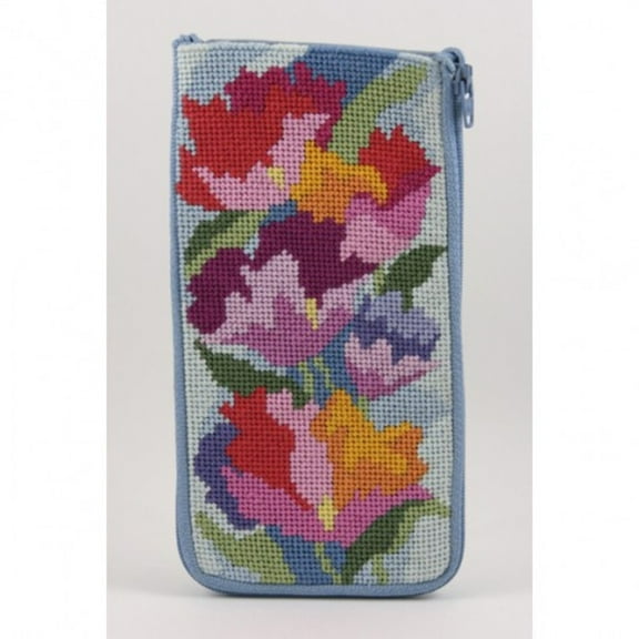 Watercolor Poppies Eyeglass Case
