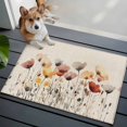 thumbnail image 1 of Watercolor Poppy Front Door Rug 2x3 ft Spring Flowers Retro Small Rug for Entryway Non Slip Washable Door Mat Absorbent Floor Mat for Indoor Entrance, 1 of 9