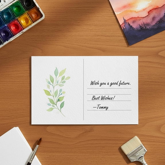 Watercolor Postcards, Cotton Blank Postcards Watercolor Paper Cards for Art Painting, DIY, Creative Notes, Mailing, Gift Cards