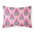 thumbnail image 1 of Watercolor Princess Castle Fabric Standard Pillowcase, 1 of 2