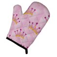 thumbnail image 1 of Watercolor Princess Crown on Pink Oven Mitt - Pink, 1 of 1