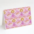 thumbnail image 1 of Watercolor Princess and Crown Greeting Cards and Envelopes Pack of 8, 1 of 2